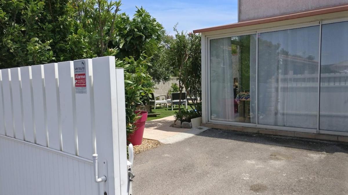 Reve Bleu, Maison T3 Frontignan Plage Avec Jardin, Mer A 250M, Clim & Parking Exterior photo
